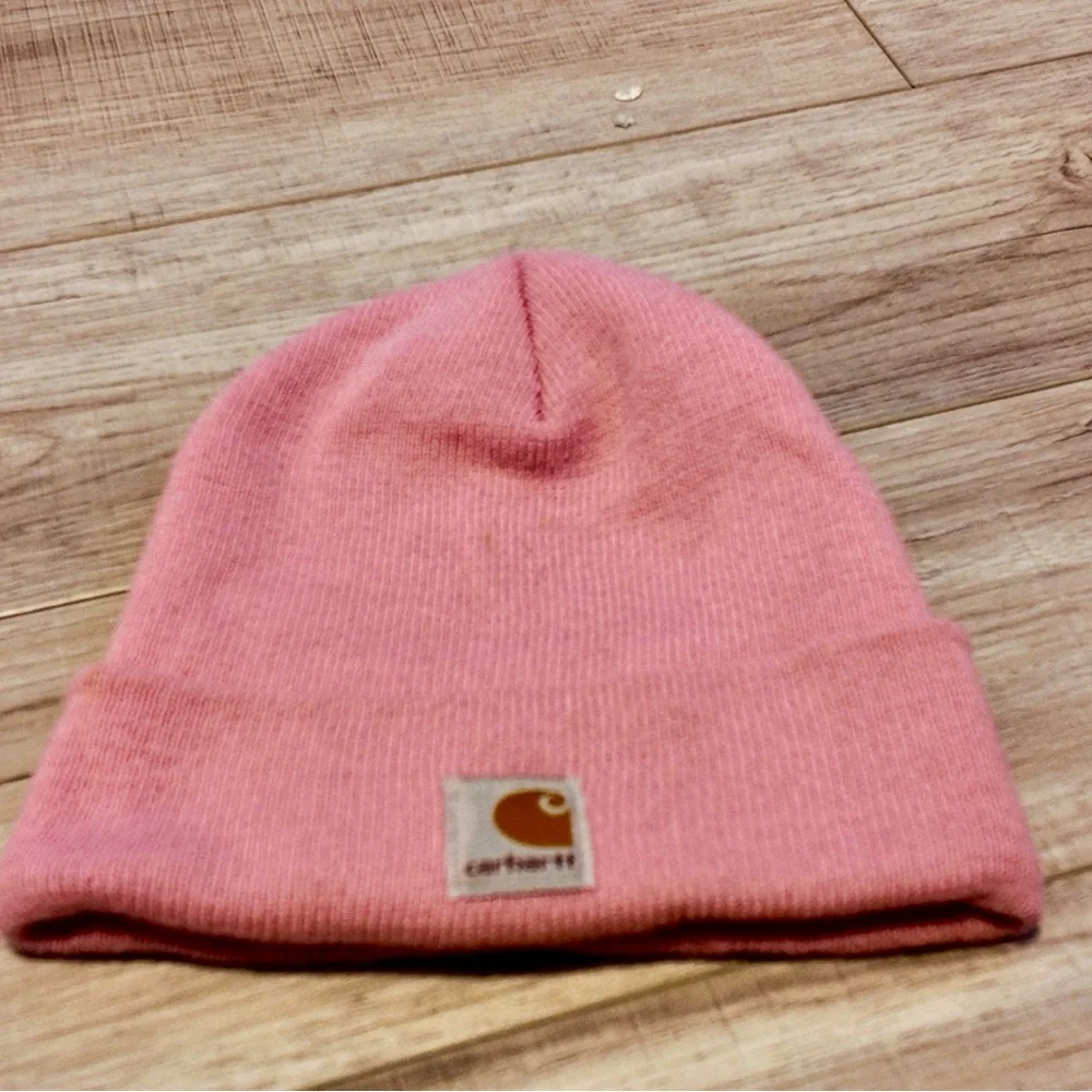 Carhartt Youth Pink Beanie | Kids Watch Cap, Winter Hat